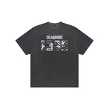 Deadrose 1955 Vintage Graphic Charcoal Tee