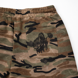 Camo Baggy Pants White Stripe Side