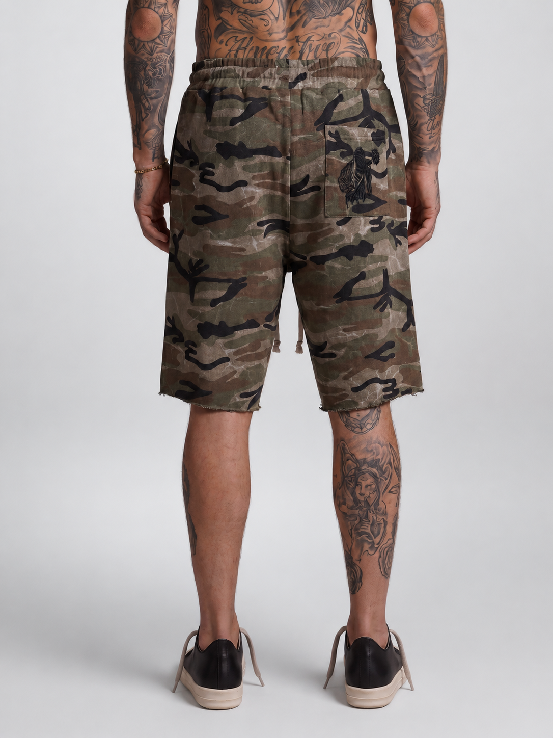 Ghost Camo Track Shorts