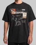 A Rose Grew Tee Vintage Black