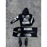 FULL DEAD ROSE TRACK SUIT