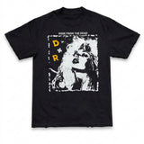 Rose From The Dead Graphic Yellow Black Tee
