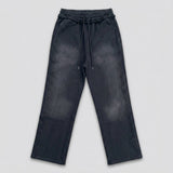 Black Studded Baggy Jeans Vintage Aesthetic