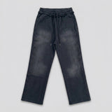 Black Studded Baggy Jeans Vintage Aesthetic