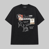 A Rose Grew Tee Vintage Black
