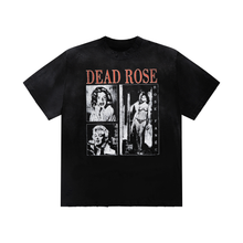 Load image into Gallery viewer, ROSE FANE TEE ORANGE LETTERS
