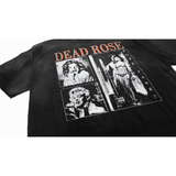 Dead Rose Vintage Photo Graphic Black Tee